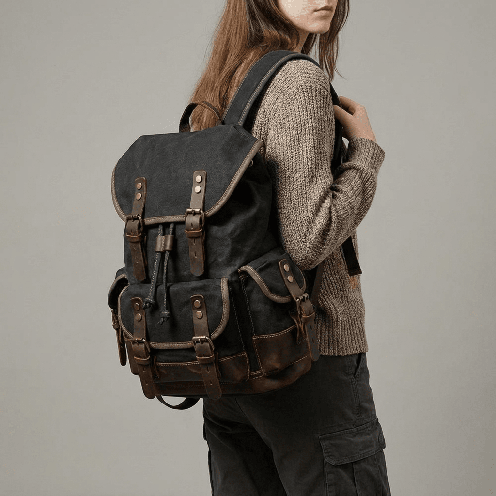 Canvas Hiking Backpack | UPPSALA