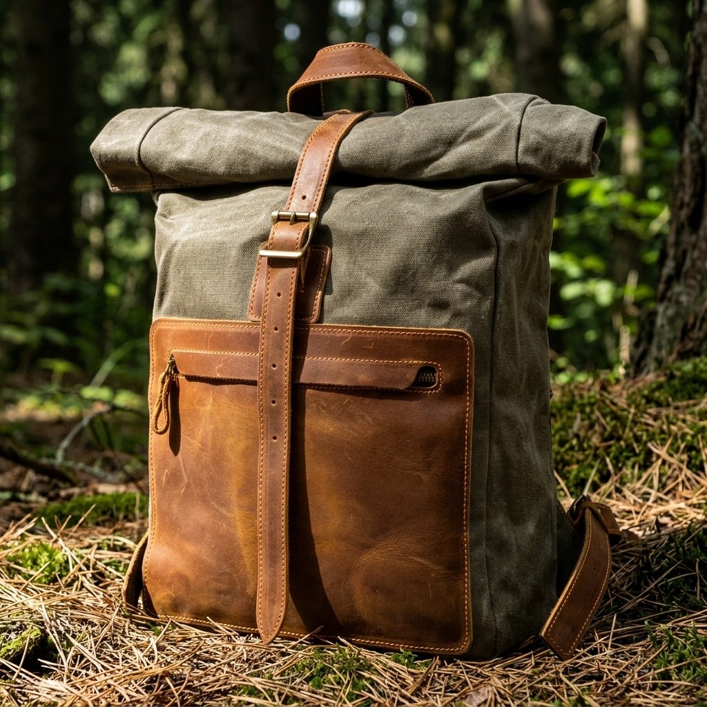 Waxed Canvas Rucksack | HANOVER