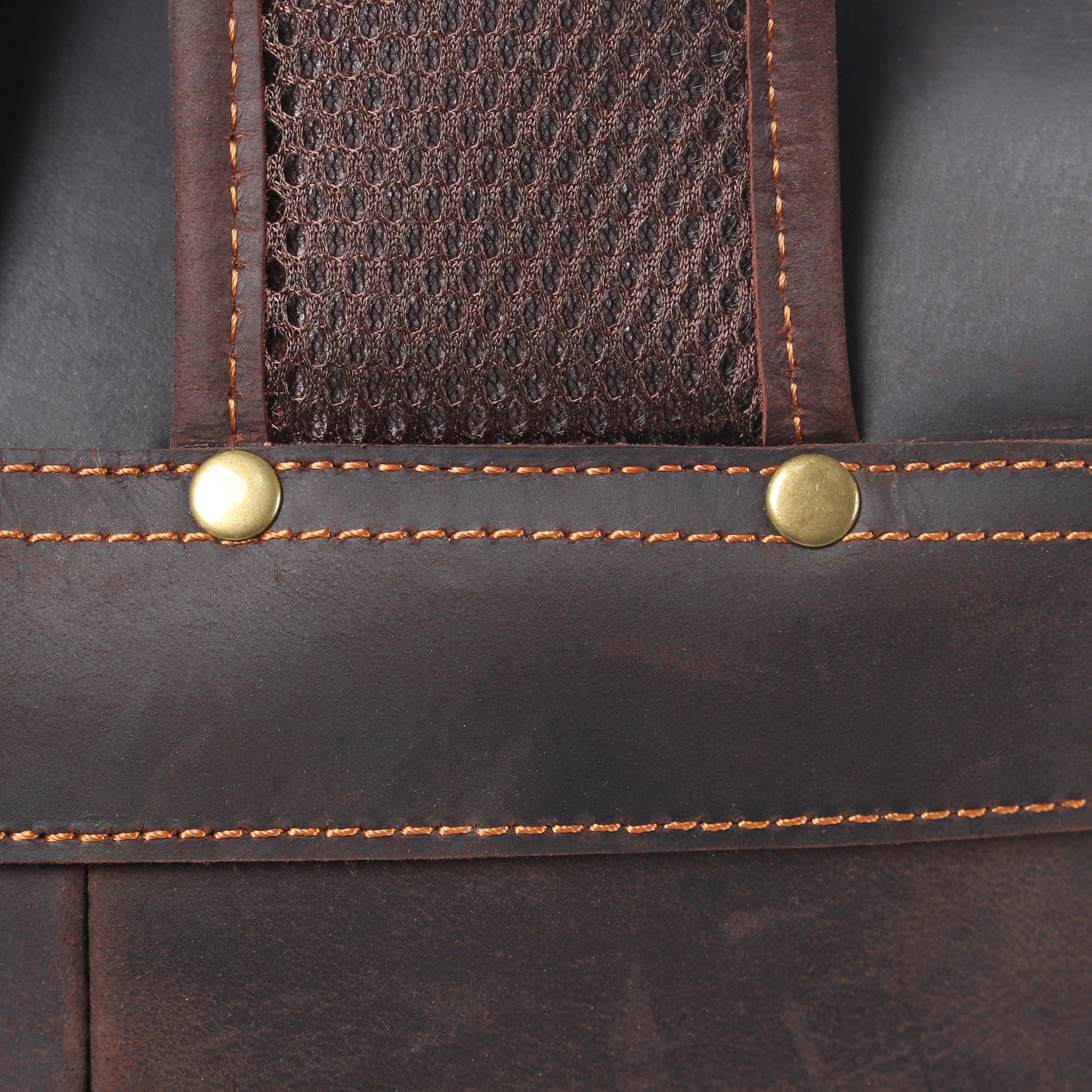 Leather Drawstring Backpack | DASHAN