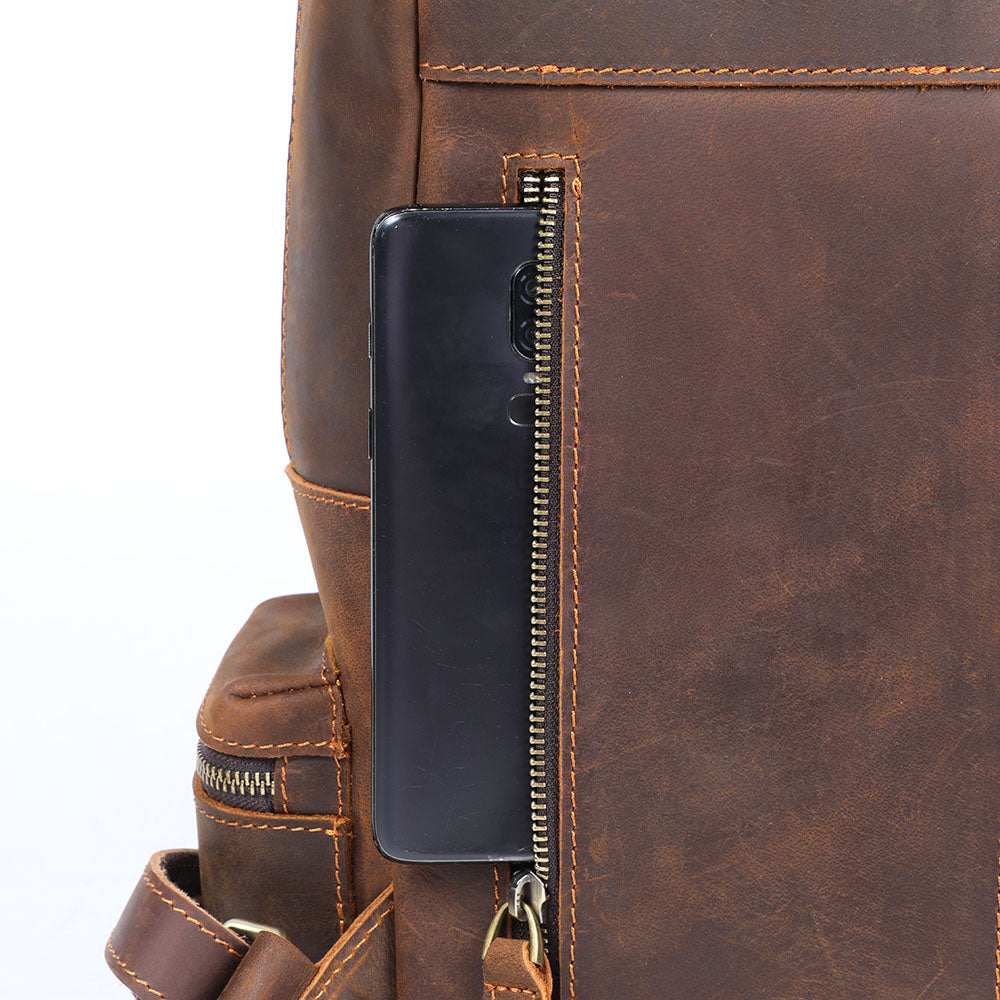 Women's Leather Backpack | AYA
