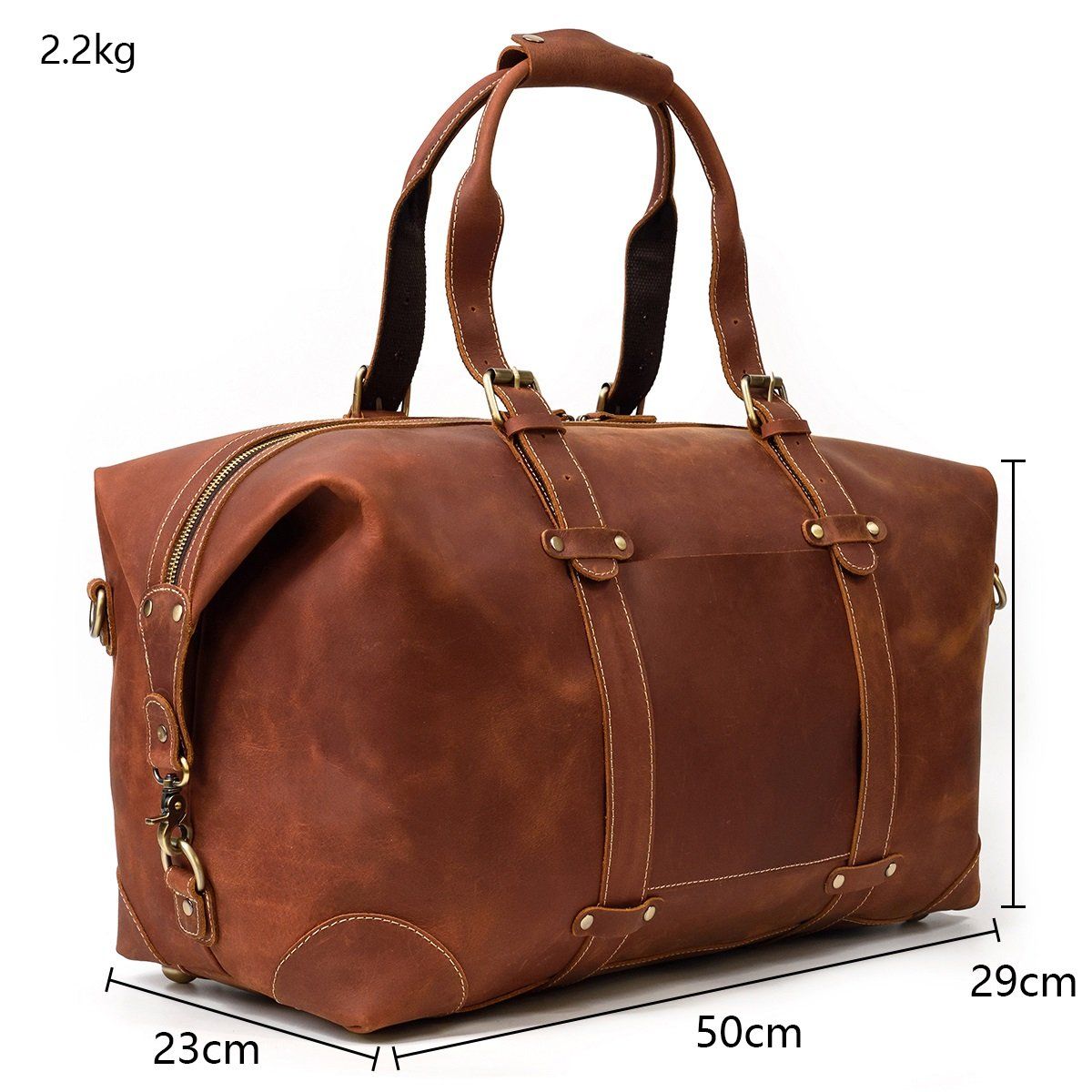 Leather Travel Bag | PANAMA