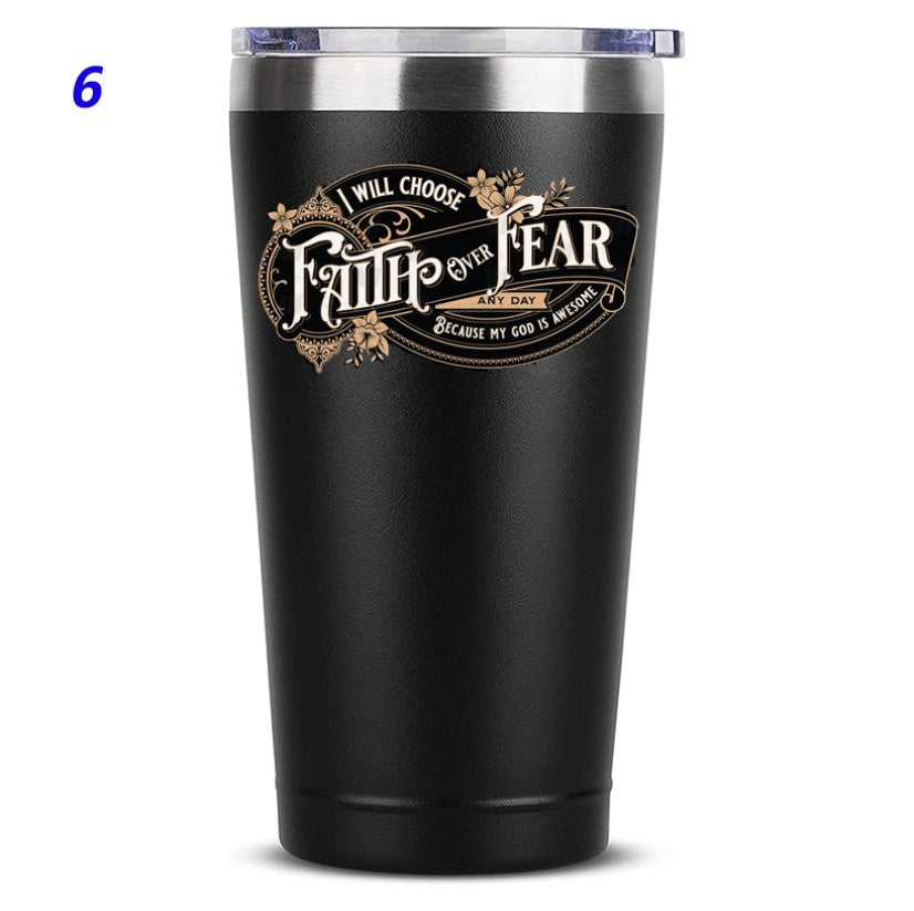 Faith Over Fear My God Mug