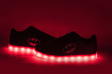 Batman light up shoes Colorful Flashing LED Luminous Shoes Low Top Unisex Shoes