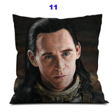 Tom Hiddleston Zipper Pillow Case Loki Sofa Car Pillow Cover Home Decorative