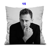 Tom Hiddleston Zipper Pillow Case Loki Sofa Car Pillow Cover Home Decorative