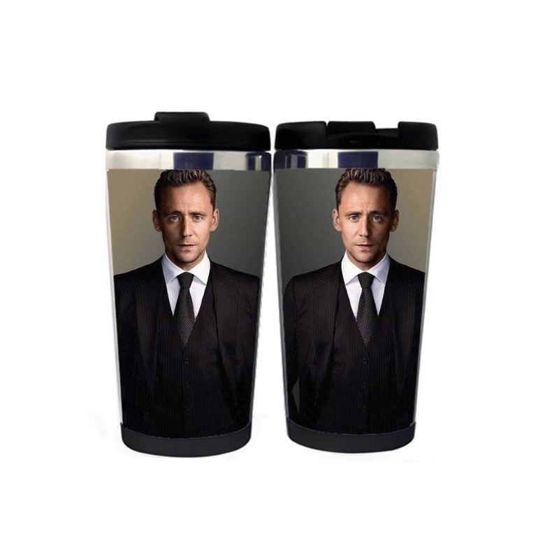 Loki Thor Tom Hiddleston Cup Stainless Steel 400ml Coffee Tea Cup Beer Stein Gifts