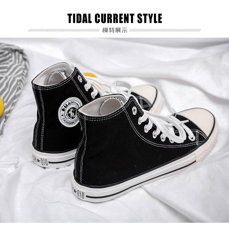 Kobe Bryant Shoes High Top Canvas Shoes Unisex Casual Shoes Black Mamba Sneaker Gifts