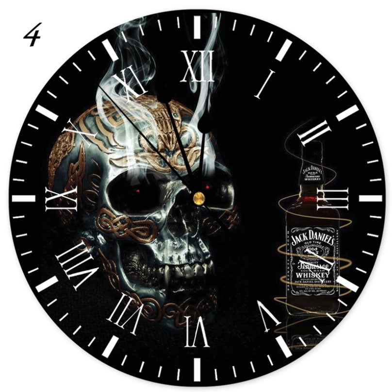 Whiskey Wall Clock 