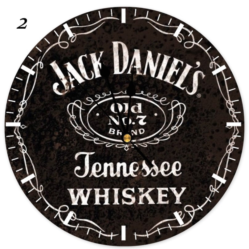 Whiskey Wall Clock 