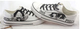 one piece anime  shoes  canvas shoes  Hand Painted Shoes canvas shoes sneakers