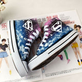 Superman High Top Shoes