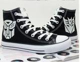 Fashion Transformers Hand Painted Shoes Canvas Shoes Sneakers