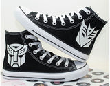Fashion Transformers Hand Painted Shoes Canvas Shoes Sneakers