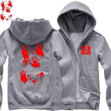 The Walking Dead Unisex  Zipper Hooded Cardigan Sweater,Stree Fashion Sports Coat,Cool Hoodie Sweater Coat