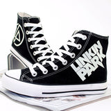 লিঙ্কিন পার্ক উজ্জ্বল ক্যানভাস জুতা, আউটডোর অবসর ফ্যাশন স্নিকার্স, ইউনিসেক্স ক্যাজুয়াল জুতা