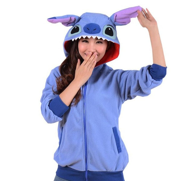 Stitch Hoodie Costume Sweater Cosplay