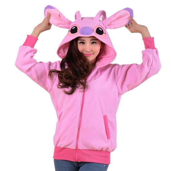 Stitch Hoodie Costume Sweater Cosplay