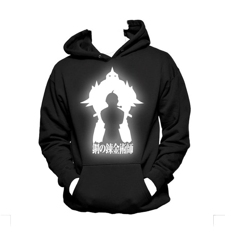 Fullmetal Alchemist Luminous svetr s kapucí pro muže a ženy, dárky pro milovníky mikin