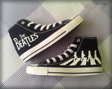 The Beatles Abbey Road Canvas Shoes,Outdoor Leisure Fashion Sneakers,Unisex Casual Shoes The Beatles Christmas Gifts Birthday Gifts
