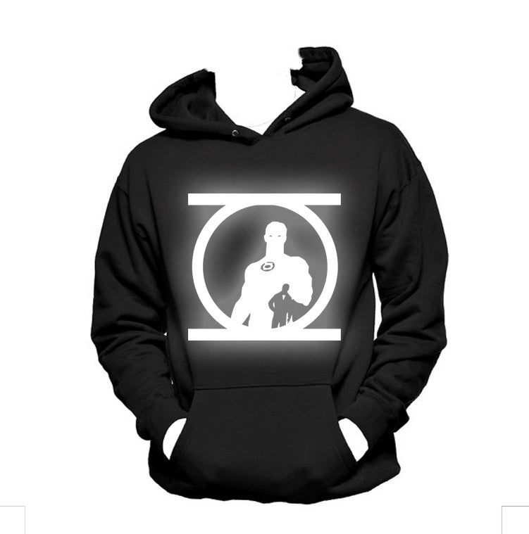 Green Lantern Luminous Hooded Sweater Pullover Sweatshirt Hoodie Cosplay Costume Christmas Gifts Birthday Gifts