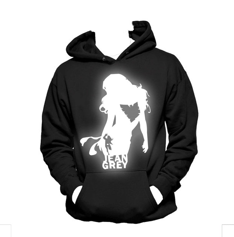 Jean Grey Luminous Hooded Sweater Pullover Sweatshirt Hoodie Cosplay Costume Christmas Gifts Birthday Gifts