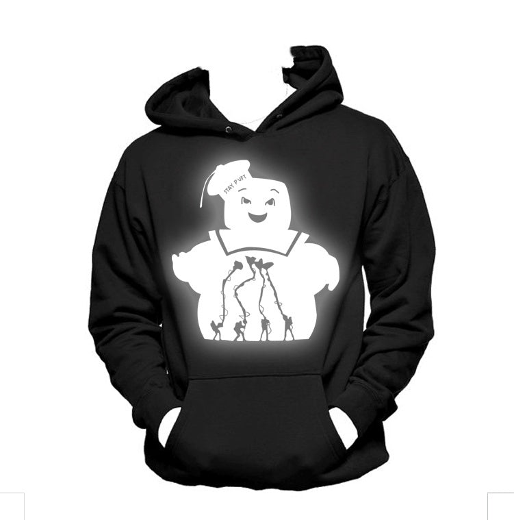 Ghostbusters Luminous Hooded Sweater Pullover Sweatshirt Hoodie Cosplay Costume Christmas Gifts Birthday Gifts