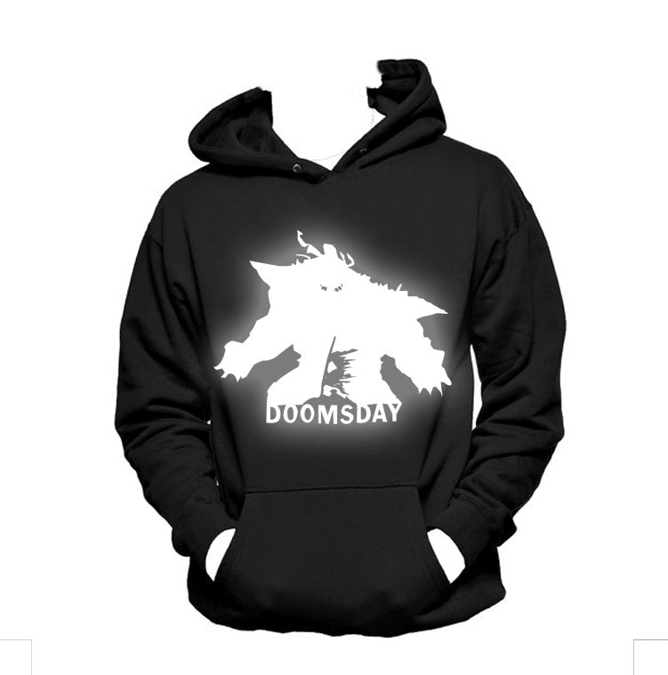 God among Us Doomsday Luminous Hooded Sweater Pullover Sweatshirt Hoodie Cosplay Costume Christmas Gifts Birthday Gifts