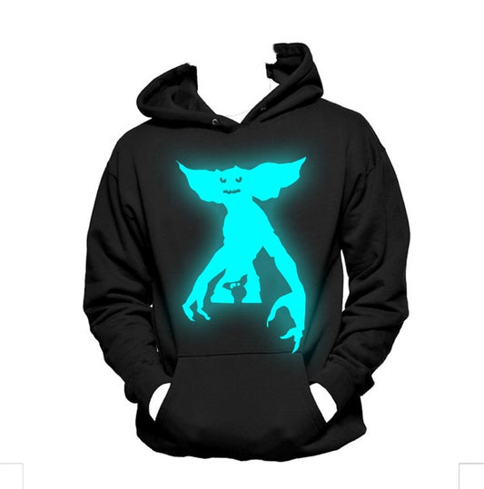 Gremlins Luminous Hooded Sweater Pullover Gremlins Sweatshirt Hoodie Cosplay Costume Christmas Gifts Birthday Gifts