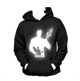 Aquaman Luminous Hoodies Sweater Pullover Sweatshirt Aquaman Cosplay