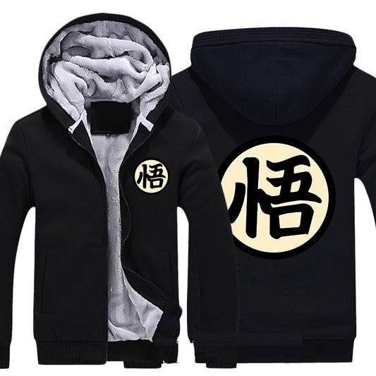 Dragonball Goku Kakarotto Hoodies Sweater Flannel Coats Soft Comfort Cashmere Sweatshirts Mom Dad Friends Lover Gifts