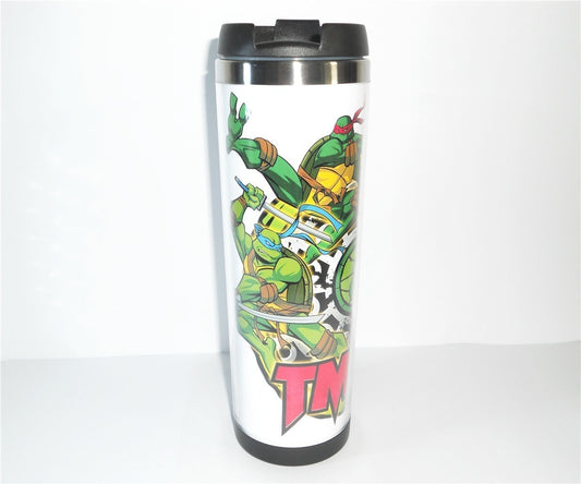 Teenage Mutant Ninja Turtles Stainless Steel 380ml Coffee Tea Cup Teenage Mutant Ninja Turtles Coffee Mug Beer Stein Birthday Gifts Christmas Gifts