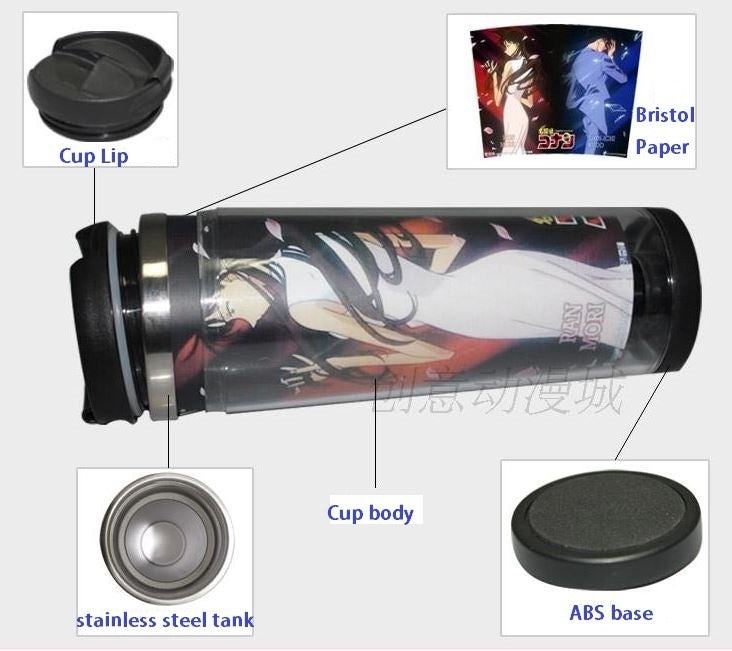 The Walking Dead Michonne Stainless Steel 380ml Coffee Tea Cup Walking Dead Coffee Mug Beer Stein Birthday Gifts Christmas Gifts