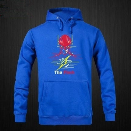 The Flash Stunning Unisex Mens And Womens Onesie The Flash Hooded Thickened Velour Coat Jacket Sweatshirts