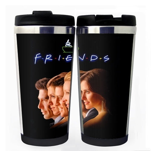 Friends Stainless Steel 380ml Coffee Tea Cup Walking Dead Coffee Mug Beer Stein Birthday Gifts Christmas Gifts