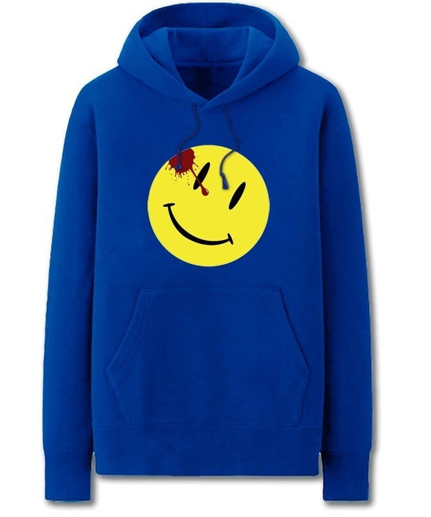 Watchmen Smiling Face Hoodie Pullover Sweater For Men and Women,Lovers Sweatshirt