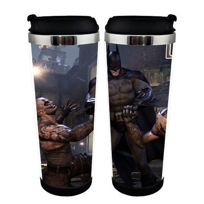 Batman Mug Stainless Steel Batman Coffee Cup Travel Mug Tea Cup Gifts