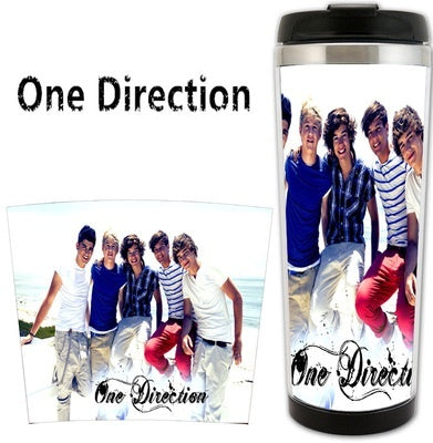 One Direction Cup Stainless Steel 400ml Coffee Tea Cup One Direction Beer Stein Birthday Gifts Christmas Gifts