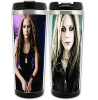 Avril Lavigne Cup Stainless Steel 400ml Coffee Tea Cup Avril Lavigne Beer Stein Birthday Gifts Christmas Gifts