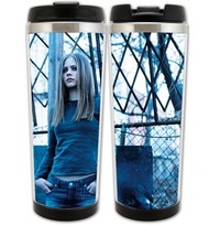 Avril Lavigne Cup Stainless Steel 400ml Coffee Tea Cup Avril Lavigne Beer Stein Birthday Gifts Christmas Gifts