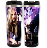 Avril Lavigne Cup Stainless Steel 400ml Coffee Tea Cup Avril Lavigne Beer Stein Birthday Gifts Christmas Gifts