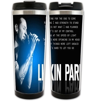Linkin Park Cup Stainless Steel 400ml Coffee Tea Cup Linkin Park Beer Stein Birthday Gifts Christmas Gifts