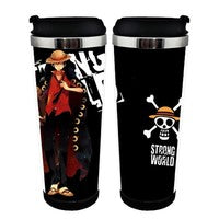 One piece Cup Luffy Stainless Steel 400ml Coffee Tea Cup One piece Luffy Beer Stein Birthday Gifts Christmas Gifts