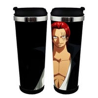 One piece Cup Stainless Steel 400ml Coffee Tea Cup One piece Beer Stein Birthday Gifts Christmas Gifts