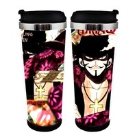 One piece Cup Stainless Steel 400ml Coffee Tea Cup One piece  Beer Stein Birthday Gifts Christmas Gifts