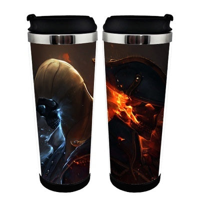 Assassins Creed Action Figure Cup Stainless Steel 400ml Coffee Tea Cup Assassins Creed  Beer Stein Birthday Gifts Christmas Gifts