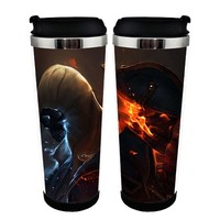 Assassins Creed Action Figure Cup Stainless Steel 400ml Coffee Tea Cup Assassins Creed  Beer Stein Birthday Gifts Christmas Gifts
