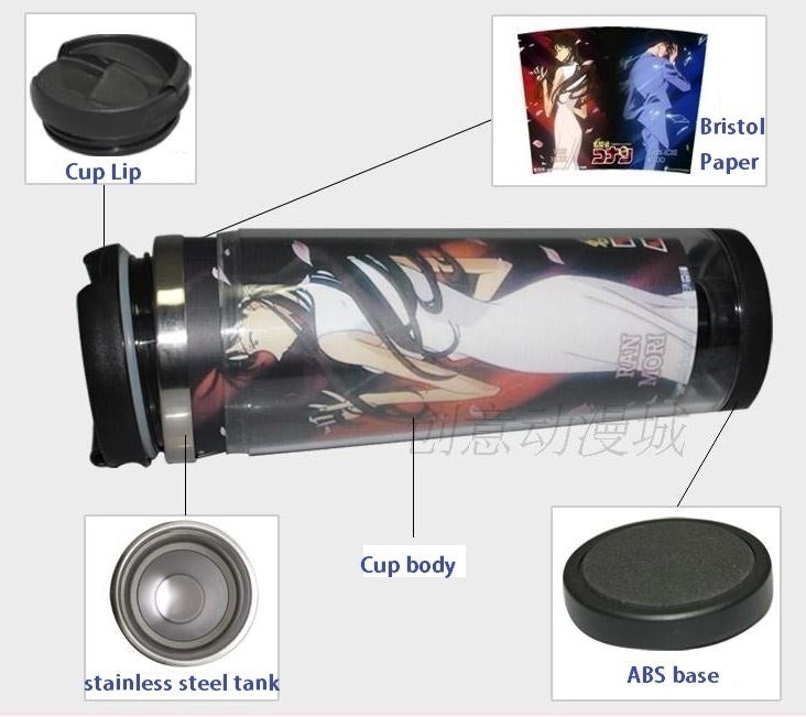 টোকিও ঘৌল অ্যাকশন ফিগার কাপ স্টেইনলেস স্টিল 400 মিলি কফি চা কাপ টোকিও ঘৌল বিয়ার স্টেইন জন্মদিনের উপহার ক্রিসমাস উপহার