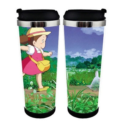 Totoro Cup Stainless Steel 400ml Coffee Tea Cup Totoro Beer Stein Birthday Gifts Christmas Gifts
