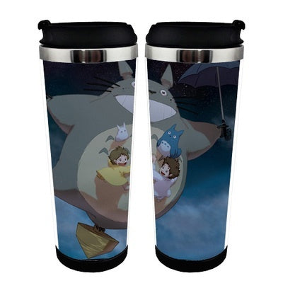Totoro Cup Stainless Steel 400ml Coffee Tea Cup Totoro Beer Stein Birthday Gifts Christmas Gifts