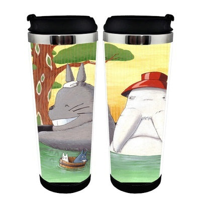 Totoro Cup Stainless Steel 400ml Coffee Tea Cup Totoro Beer Stein Birthday Gifts Christmas Gifts